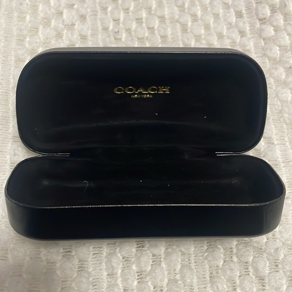 Coach Matte Black Eyewear Case - Picture 8 of 13